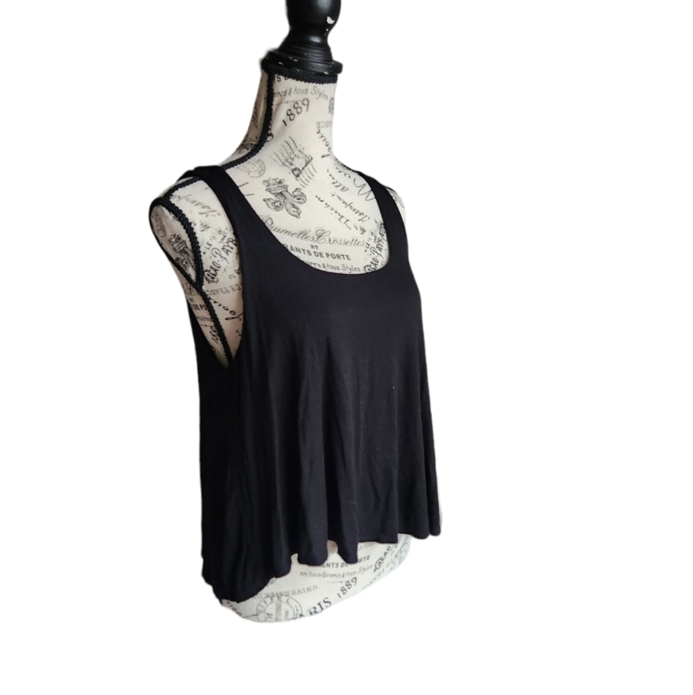 Lace back tank